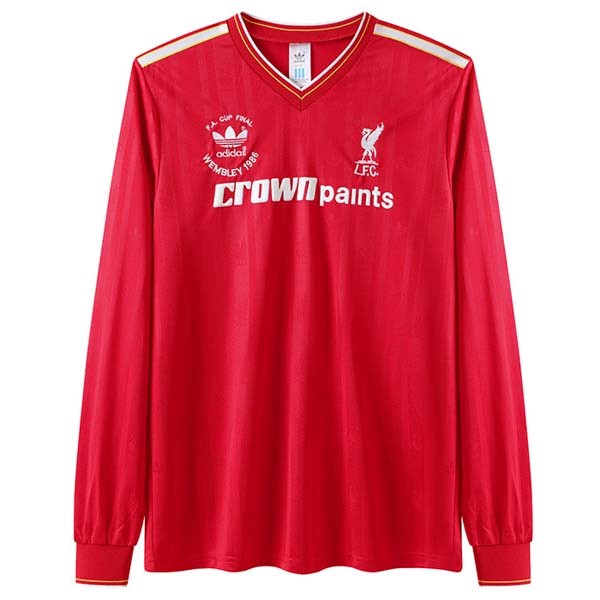 Maillot Football Liverpool Domicile ML Retro 1985/86